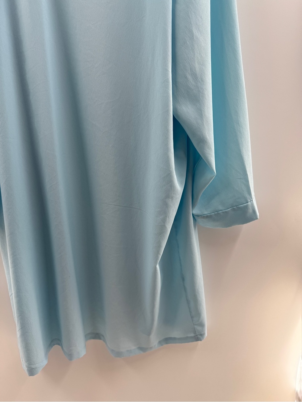 Secret Treasures Light Blue Embroidered Robe Cover Up – Women’s XL - Picture 8 of 8
